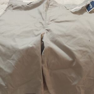 Calvin Klein Light Gray Cotton Pants